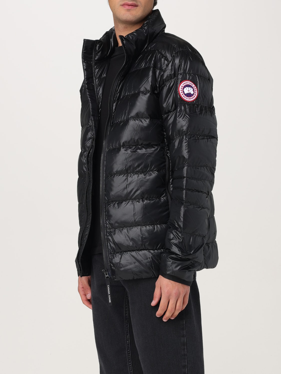 CANADA GOOSE GIACCA: Piumino Canada Goose in nylon trapuntato , Nero - Img 3