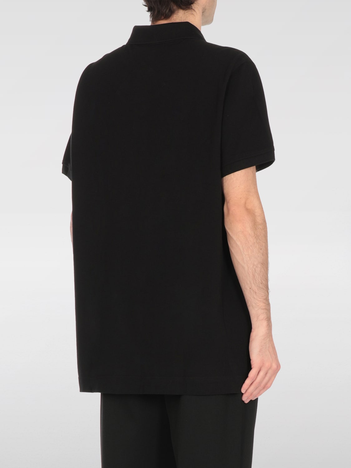 CANADA GOOSE POLO: Polo in cotone con logo Canada Goose, Nero - Img 2