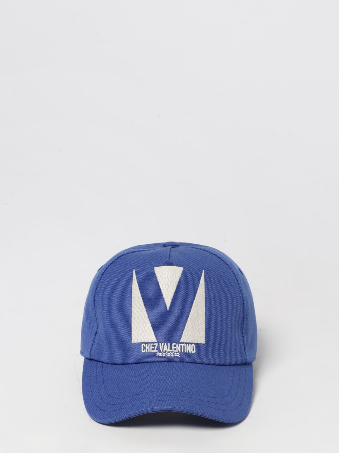 VALENTINO GARAVANI GORRO: Gorro hombre Valentino Garavani, Azul Oscuro - Img 2