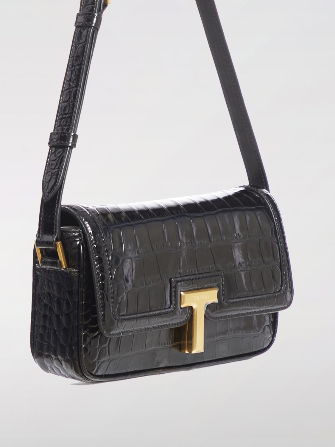 ショルダーバッグ・ポシェット TOM FORD Woman Crossbody bags Black L1833LCL395X 1N001 SMOOTH LEATHER WALLIS CROSSBODY BAG | Tom Ford Fashion