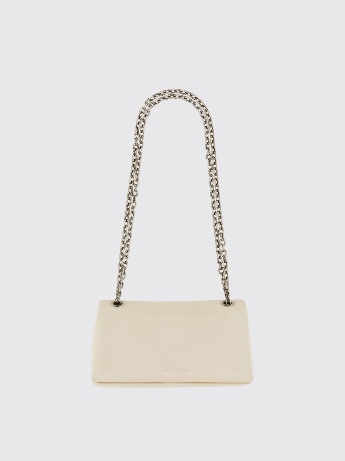 MARC JACOBS BORSA MINI: Borsa The Dual Marc Jacobs in pelle , Avorio - Img 2