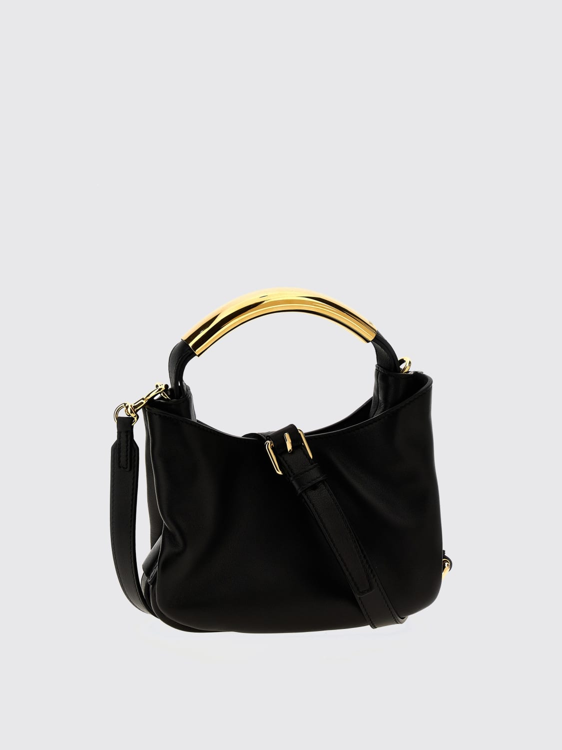 MOSCHINO COUTURE MINI BAG: Shoulder bag woman Moschino Couture, Black - Img 2