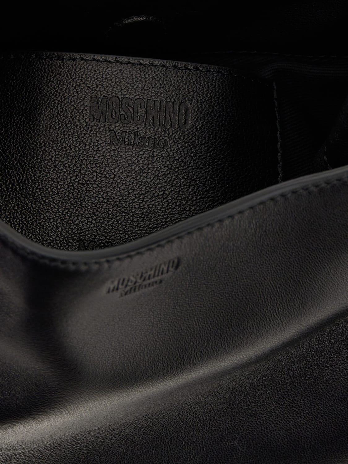 MOSCHINO COUTURE MINI BAG: Shoulder bag woman Moschino Couture, Black - Img 4