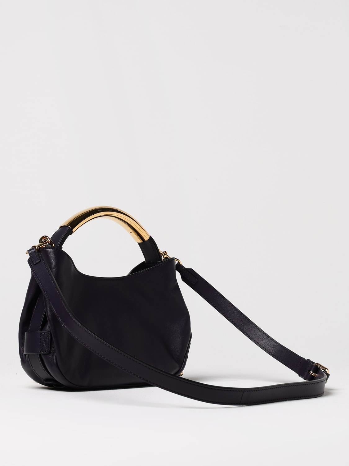 MOSCHINO COUTURE MINI SAC: Sac porté épaule femme Moschino Couture, Violet - Img 3