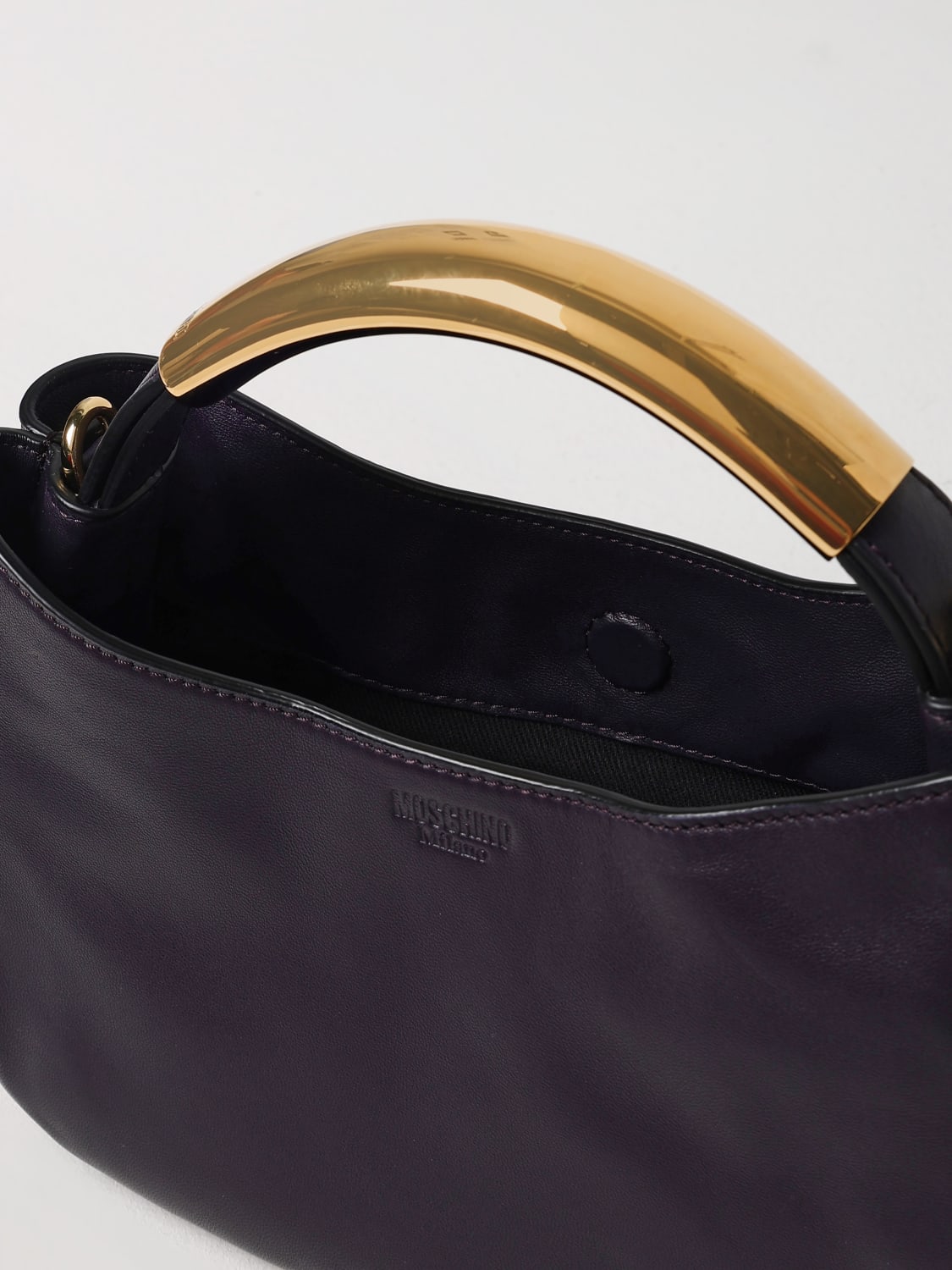 MOSCHINO COUTURE MINI SAC: Sac porté épaule femme Moschino Couture, Violet - Img 5