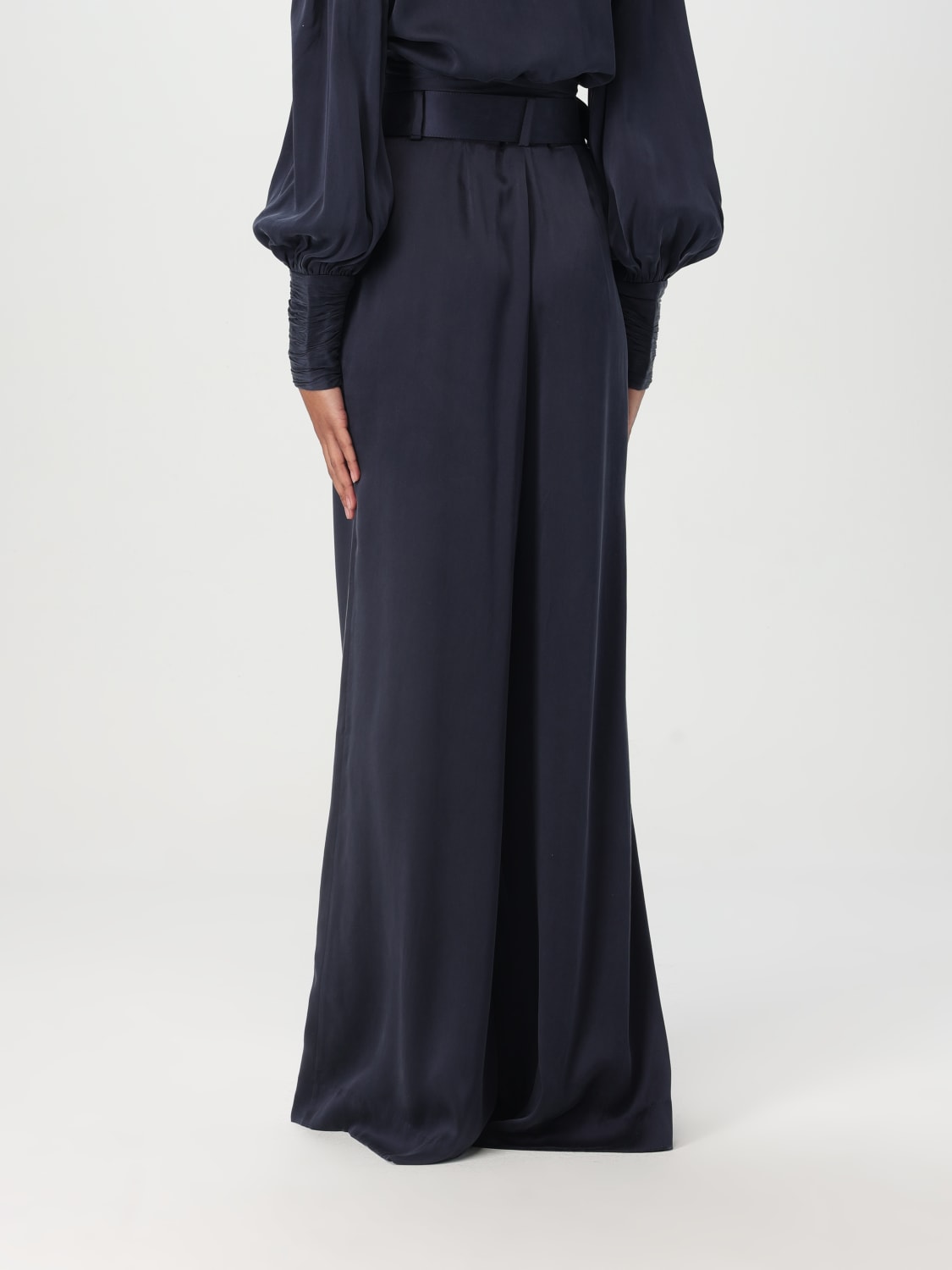パンツ ZIMMERMANN Women Straight Pants 2151 PR25R NAV NAVY BLUE ZIMMERMANN: Pants woman - Blue | Zimmermann pants 2151PR25R
