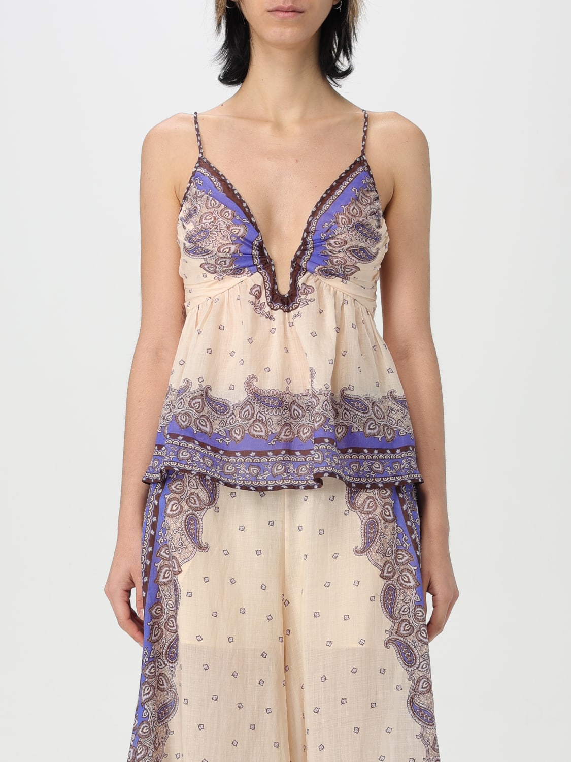 ZIMMERMANN TOP: Top woman Zimmermann, Violet - Img 1