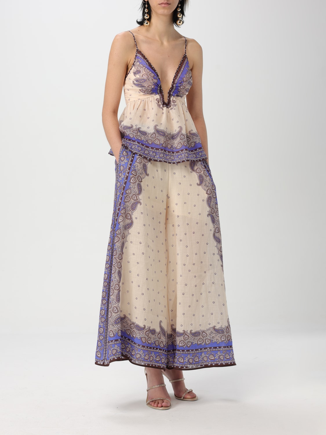 ZIMMERMANN TOP: Top woman Zimmermann, Violet - Img 2