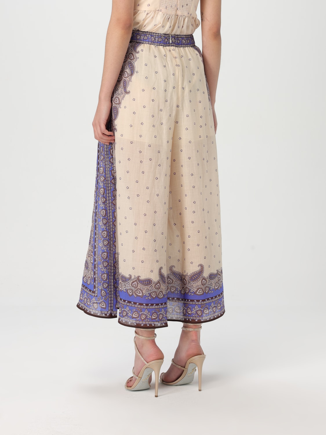 ボトムスその他 ZIMMERMANN Women Pants 1760PRS254PPSLY Purple ZIMMERMANN: Pants woman - Violet | Zimmermann pants