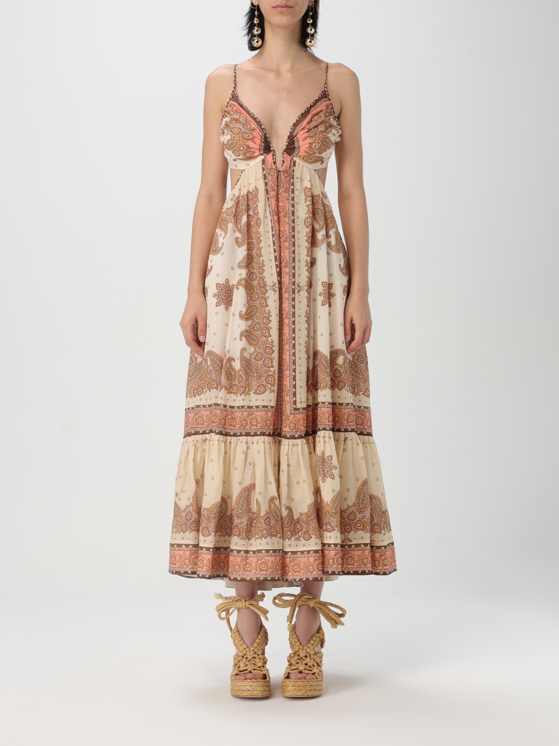ワンピース Zimmermann DRESS (1746DRS254) ZIMMERMANN: Dress woman - White | Zimmermann dress