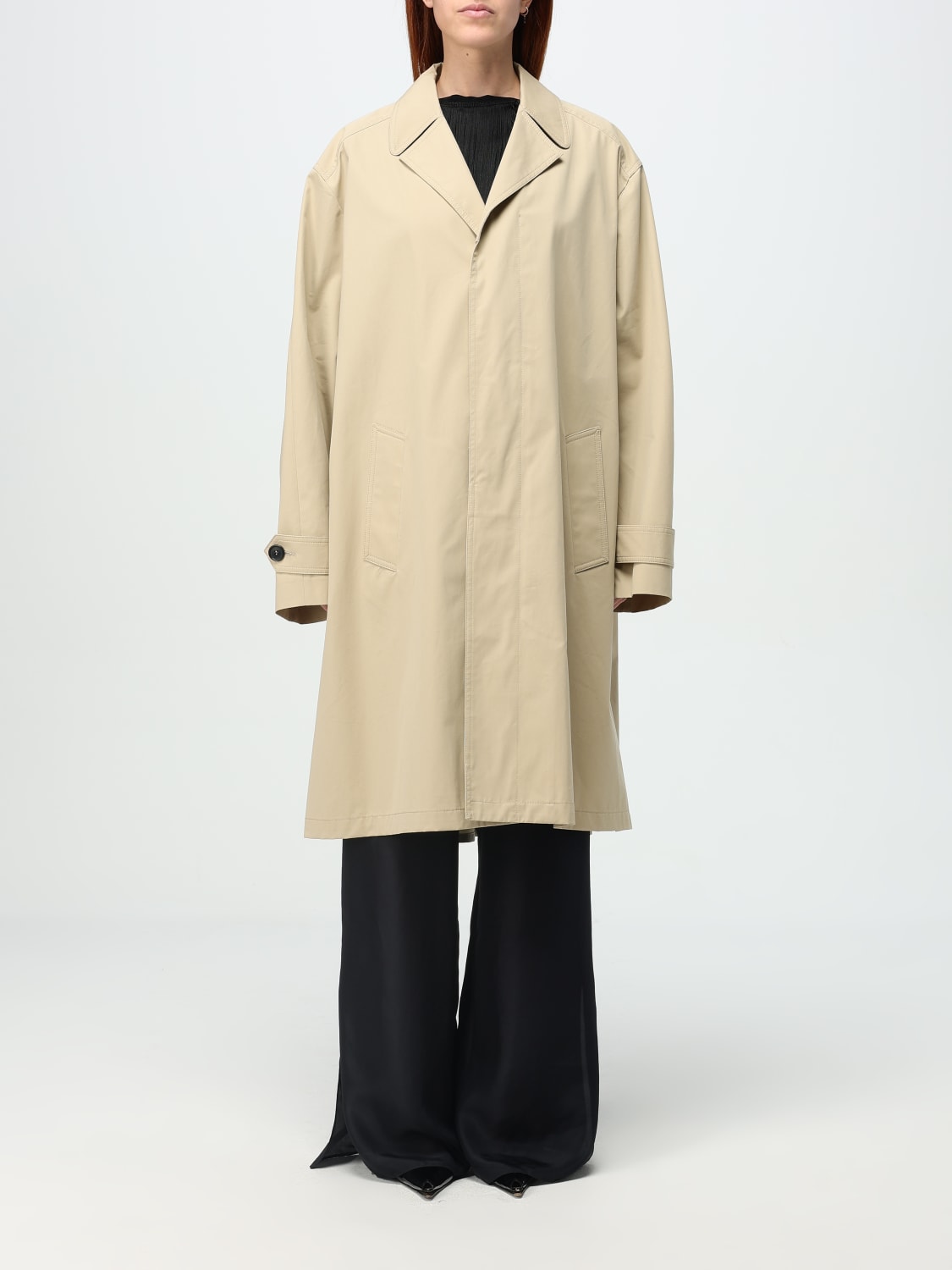 ジャケット MM6 MAISON MARGIELA Woman Jacket Beige S52AH0078S78537 113 MM6 MAISON MARGIELA: Coat woman - Beige | Mm6 Maison