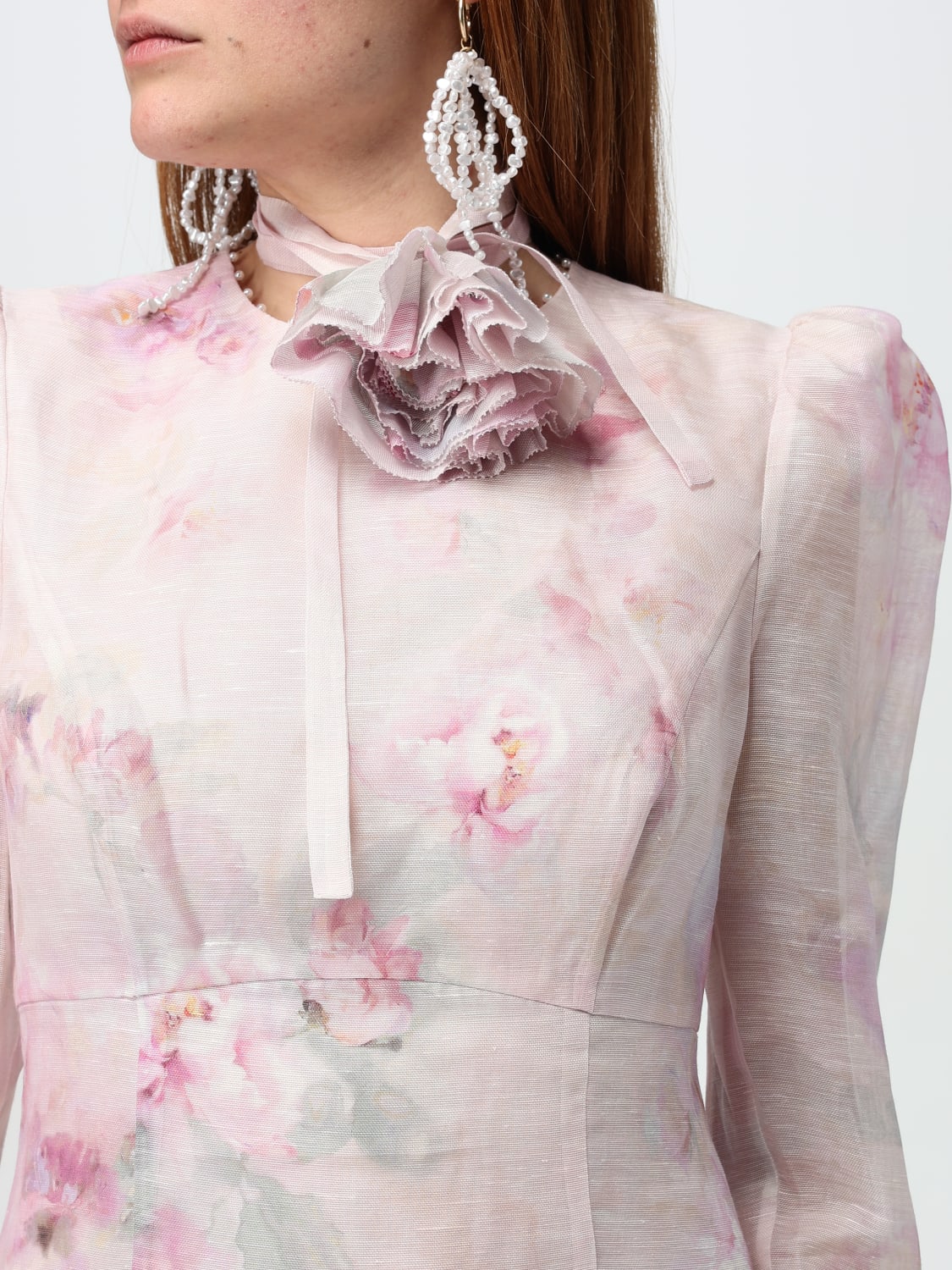 ワンピース ZIMMERMANN Woman Dress Pink 9143DR251 CIAFLO ZIMMERMANN: Dress woman - Pink | Zimmermann dress 2094DR251