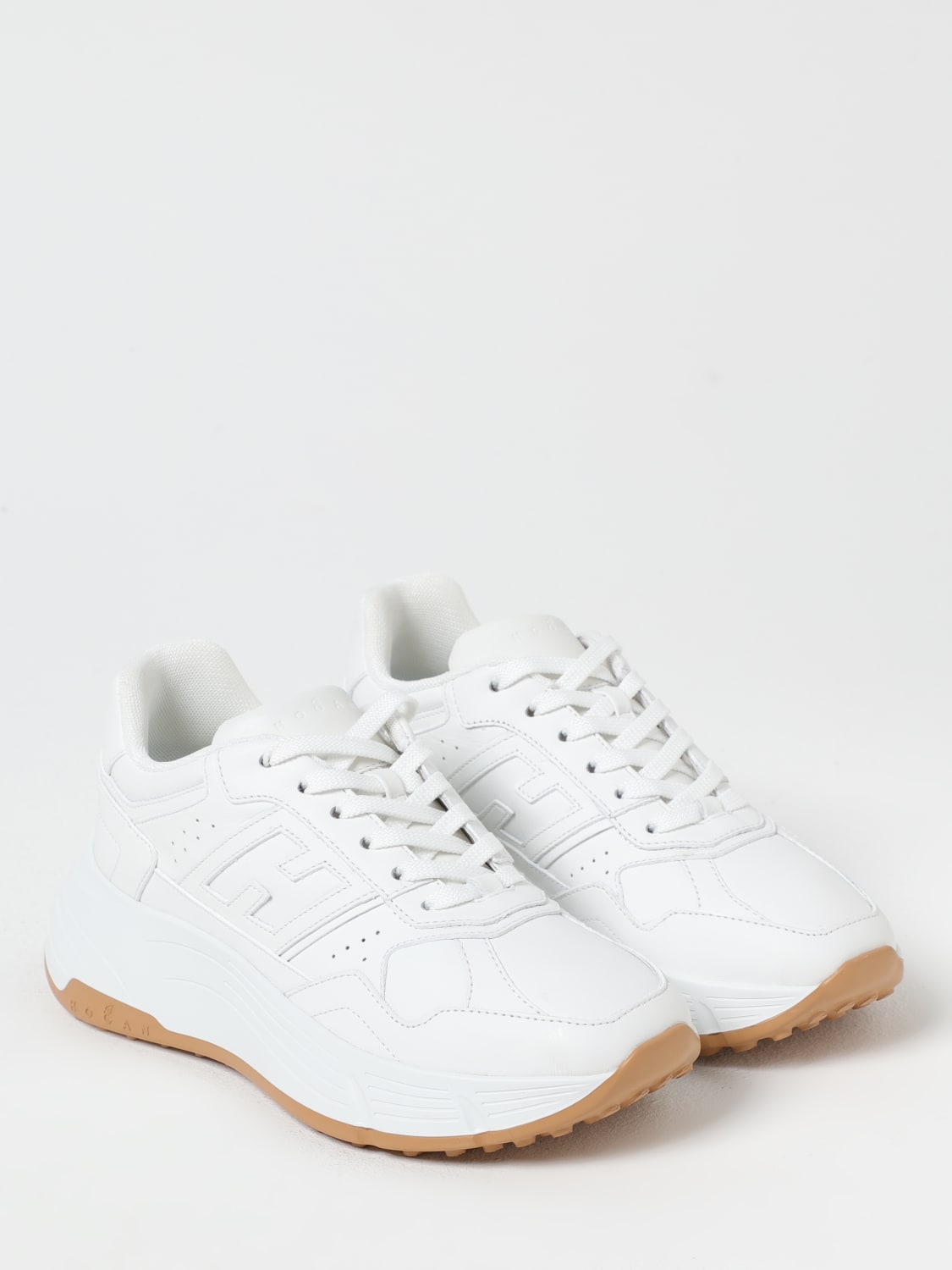 スニーカー HOGAN Women Sneakers HXW6690FK70JUS WHITE Sneakers Hogan Hi-Fi WHITE for Woman HXW6690FK70JUS42B001