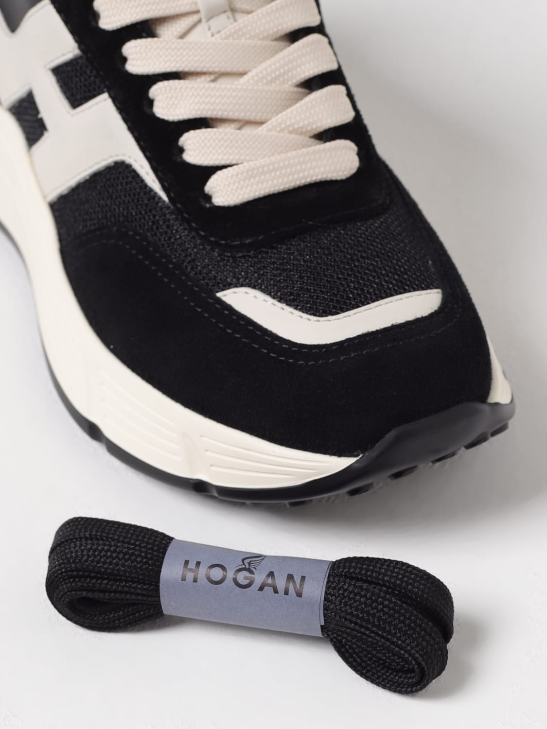 スニーカー HOGAN Woman Sneakers Black HXW6690FR30U6Y 513U HOGAN: Sneakers woman - Black | Hogan sneakers