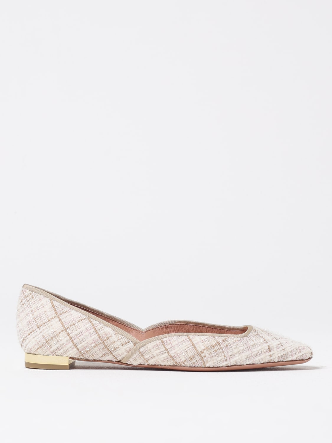 フラットシューズ AQUAZZURA Woman Ballet flats Beige AIMFLAB0AWG LAT AQUAZZURA: Ballet flats woman - Beige | Aquazzura ballet