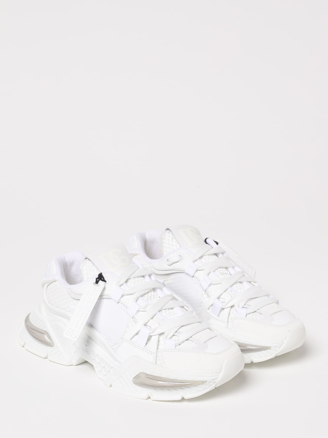 スニーカー DOLCE  GABBANA Women Sneakers CK2071AY95189642 White Mixed-material Airmaster sneakers in White for Women