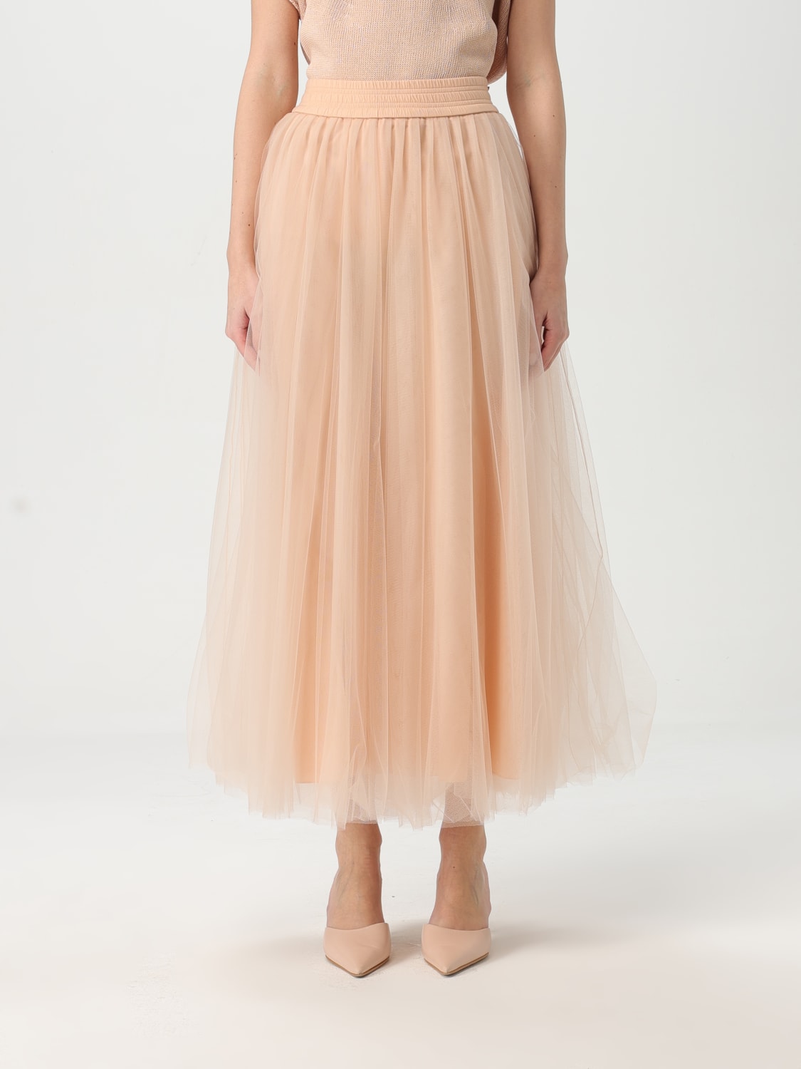 FABIANA FILIPPI FALDA: Falda mujer Fabiana Filippi, Rosa Pálido - Img 1