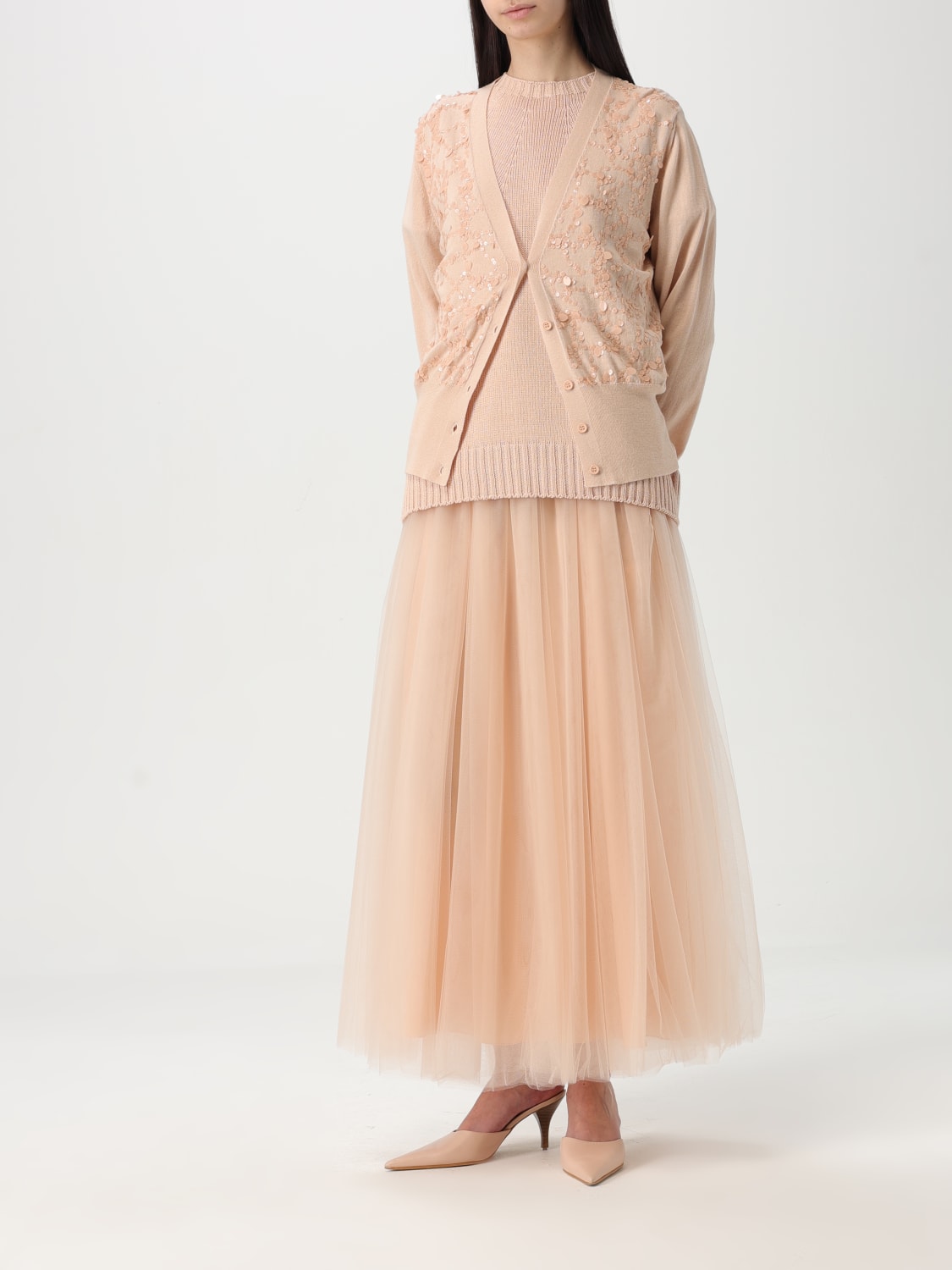 スカート FABIANA FILIPPI Woman Skirt Blush Pink GND265F367L186 2186 FABIANA FILIPPI: Skirt woman - Blush Pink | Fabiana Filippi