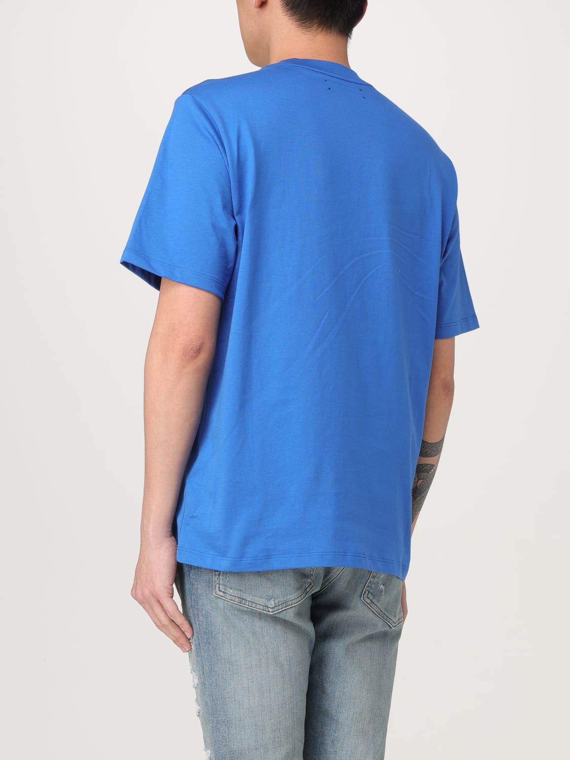 Tシャツ・カットソー AMIRI TSHIRT (AMJYTE1149) AMIRI: T-shirt men - Blue | Amiri t-shirt AMJYTE1149 online