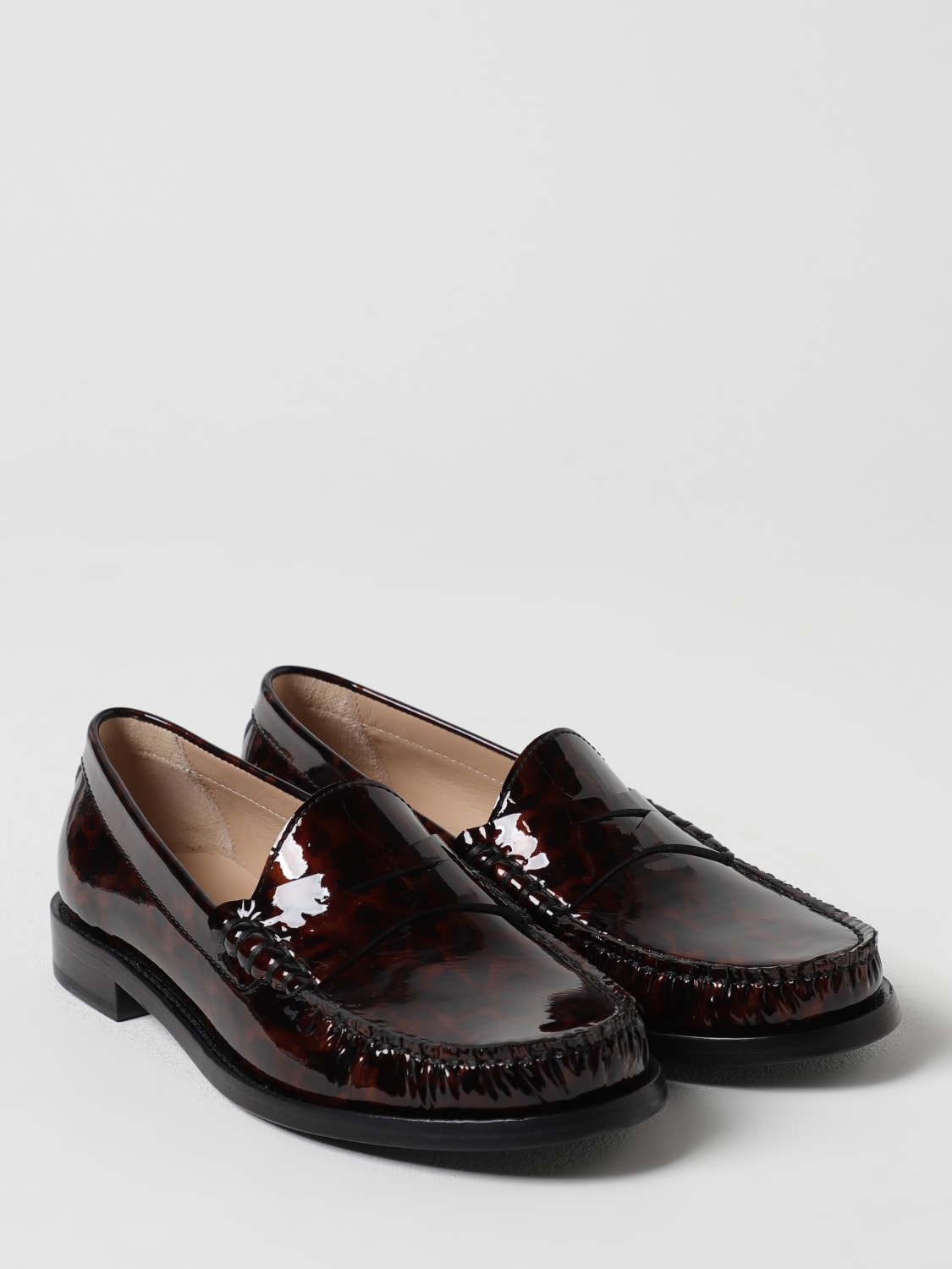 STUART WEITZMAN LOAFER: Loafers woman Stuart Weitzman, Brown - Img 2