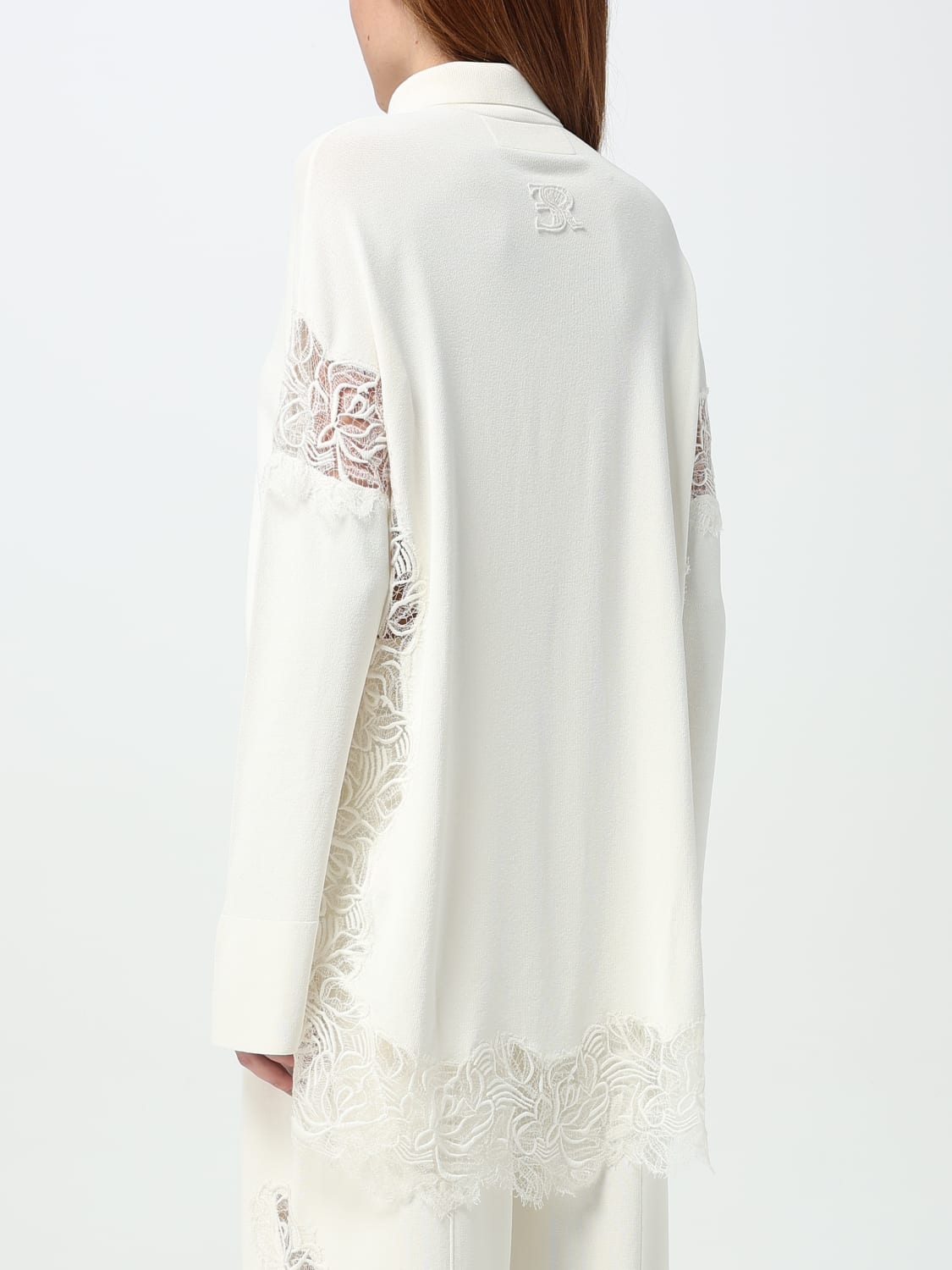 ERMANNO SCERVINO: Sweater woman - White | Ermanno Scervino