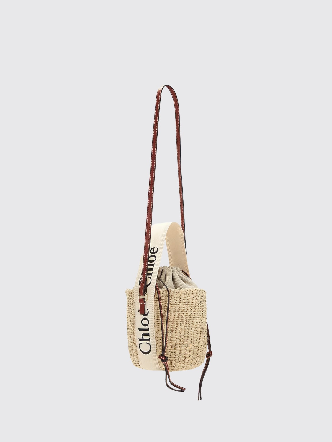 CHLOÉ MINITASCHE: Schultertasche damen ChloÉ, Weiß - Img 2