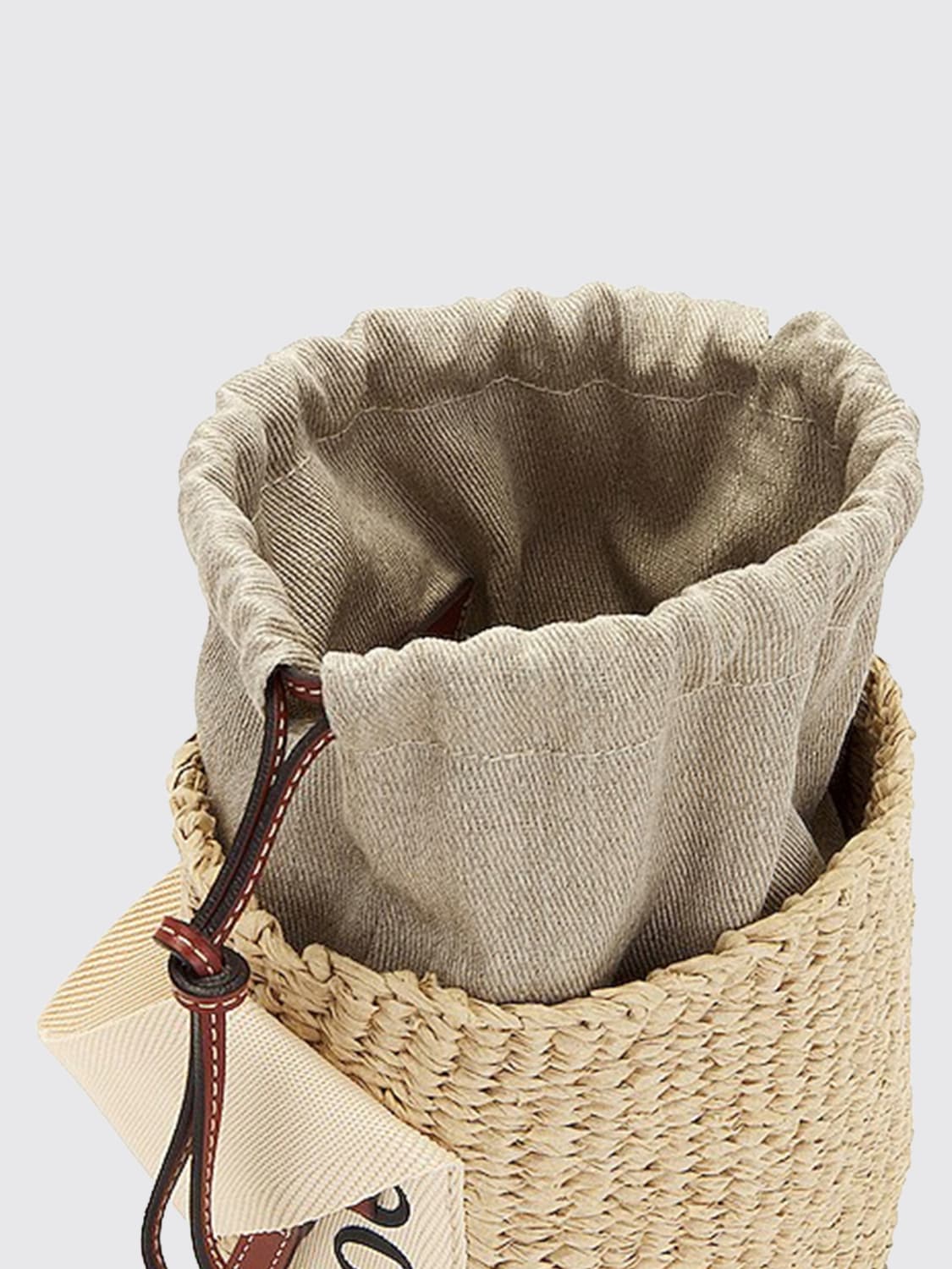 CHLOÉ MINITASCHE: Schultertasche damen ChloÉ, Weiß - Img 4