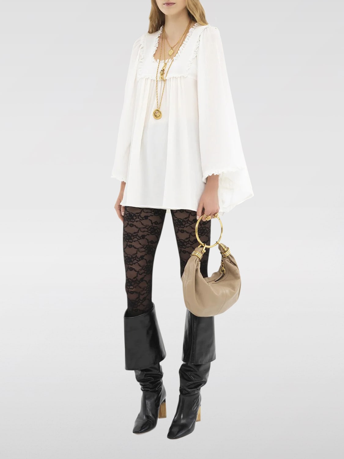 ショルダーバッグ・ポシェット CHLOE Women Shoulder Bags CHC24AS611N72 20E Brown Chloé Handbag Woman Chloé – Modecraze Inc.