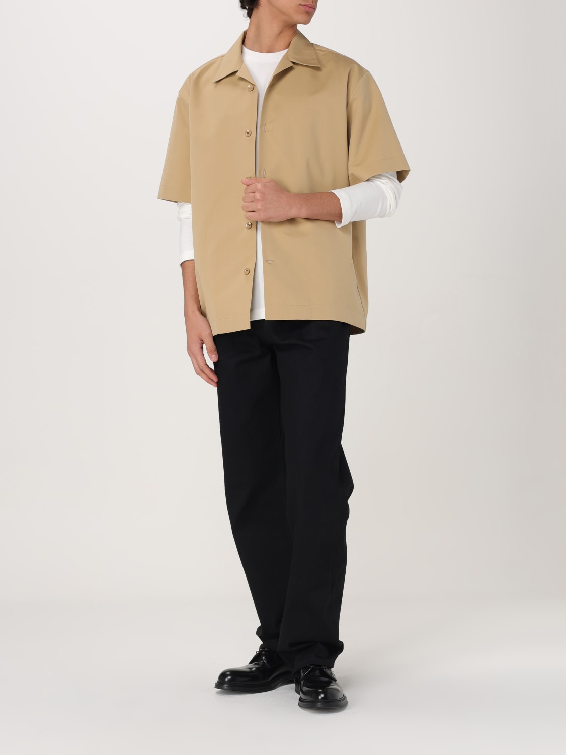 JIL SANDER SHIRT: Shirt men Jil Sander, Black - Img 2