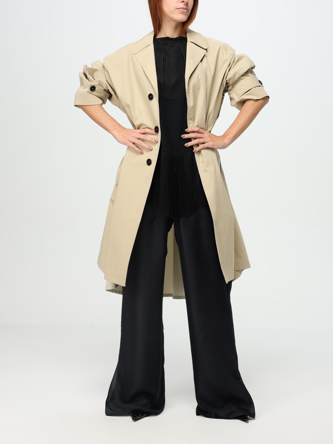 パンツ MM6 Maison Margiela PANTS (S52KA0529M35244) MM6 MAISON MARGIELA: Pants woman - Black | Mm6 Maison
