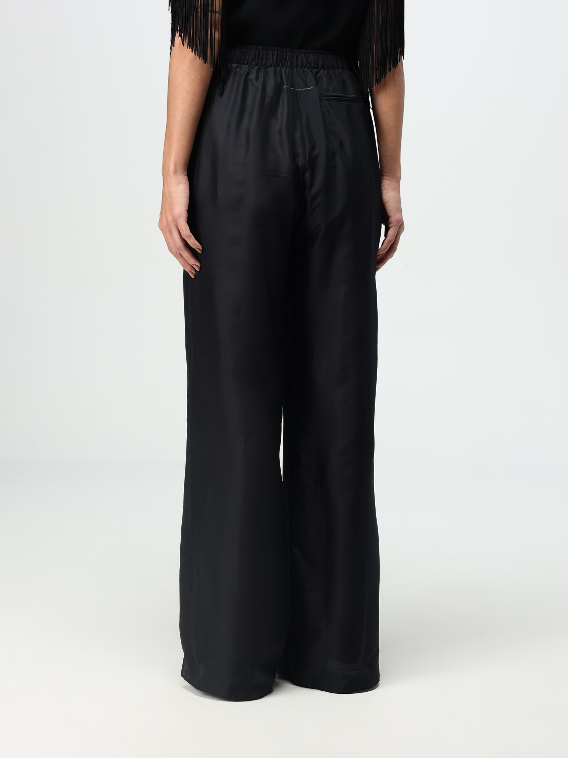 MM6 MAISON MARGIELA: Pants woman - Black | Mm6 Maison