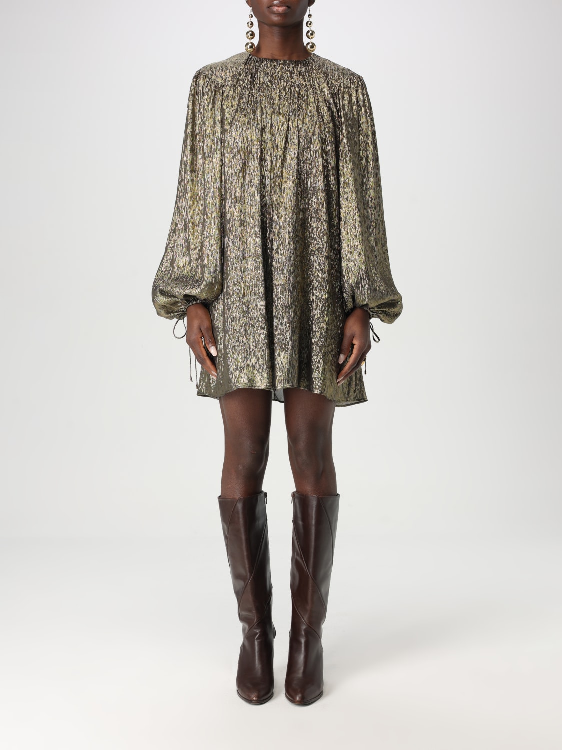 ワンピース Chloe SS25 Chloe Dresses Black (CH25SRO14298 0YY) Summer 2025 Runway | Chloé US