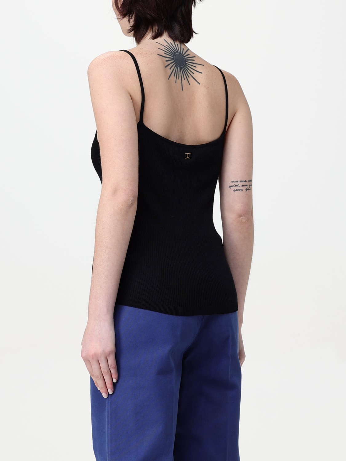Tシャツ・カットソー CHLOE Woman T-Shirt Black CH24WMP47667 001 CHLOÉ: Top woman - Black | Chloé t-shirt CH24WMP47667 online