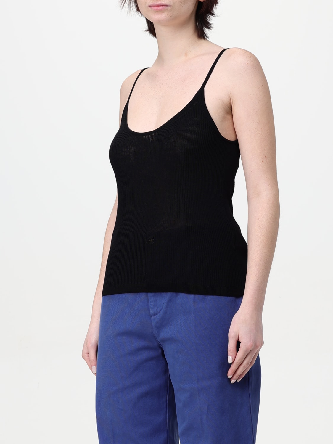 Tシャツ・カットソー CHLOE Woman T-Shirt Black CH24WMP47667 001 CHLOÉ: Top woman - Black | Chloé t-shirt CH24WMP47667 online