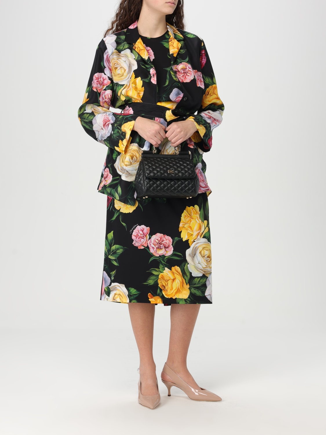 DOLCE & GABBANA: Skirt woman - Peony | Dolce & Gabbana skirt