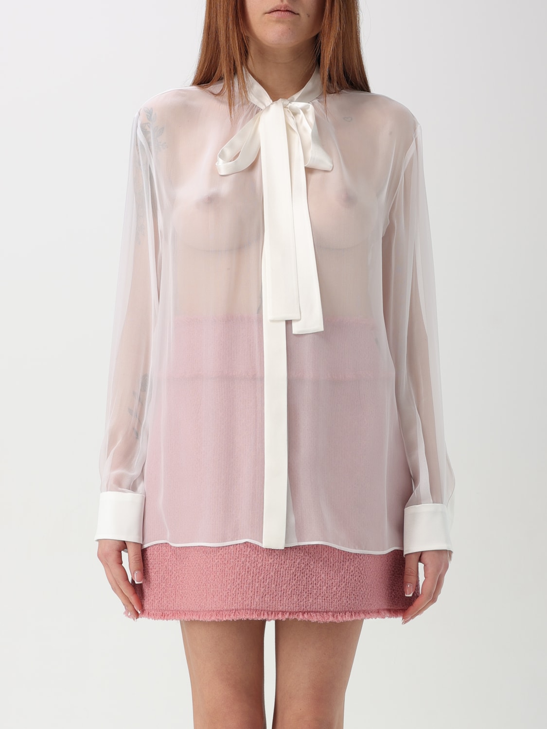 DOLCE & GABBANA CHEMISE: Chemise femme Dolce & Gabbana, Blanc - Img 1