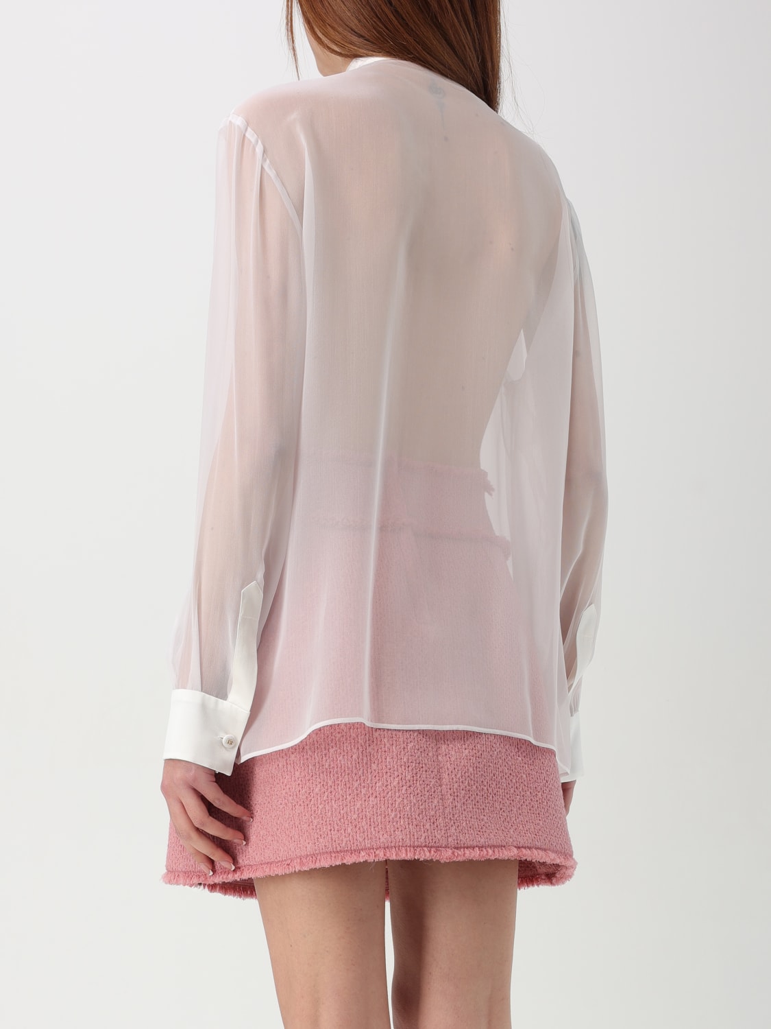 DOLCE & GABBANA CHEMISE: Chemise femme Dolce & Gabbana, Blanc - Img 3