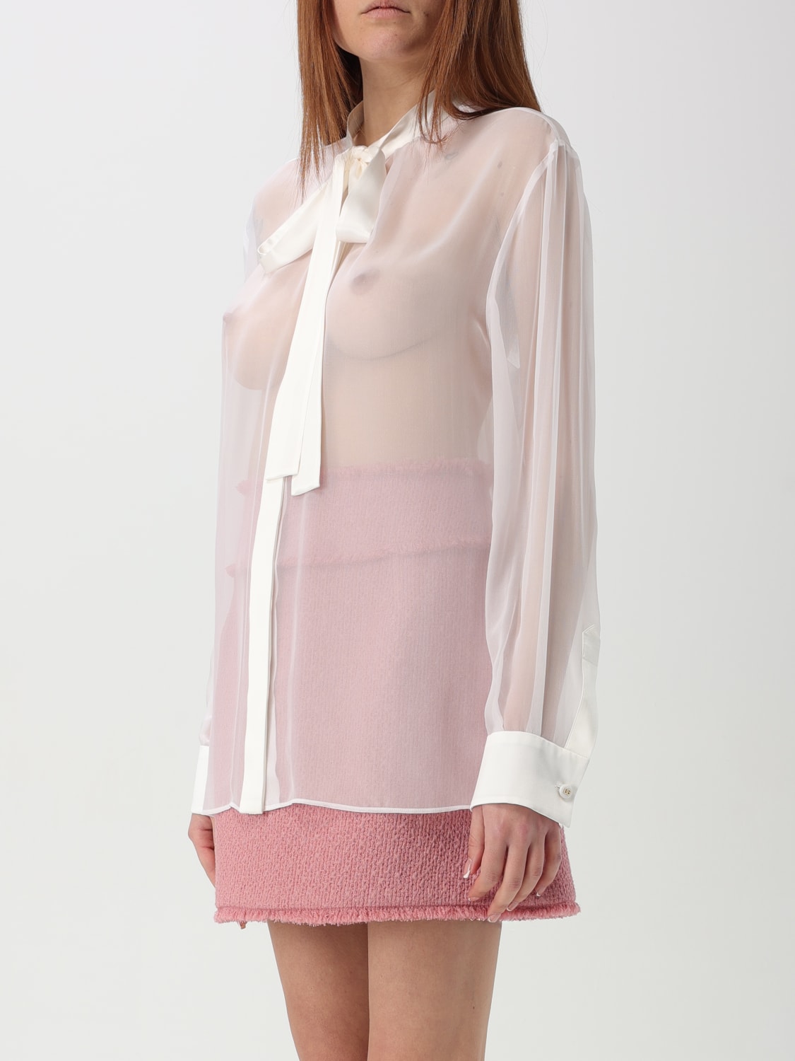 DOLCE & GABBANA CHEMISE: Chemise femme Dolce & Gabbana, Blanc - Img 4