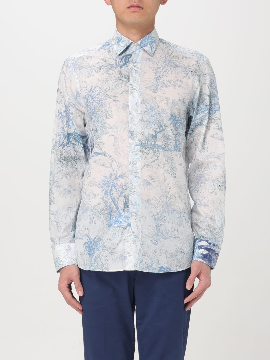 ETRO CHEMISE: Chemise homme Etro, Bleu - Img 1