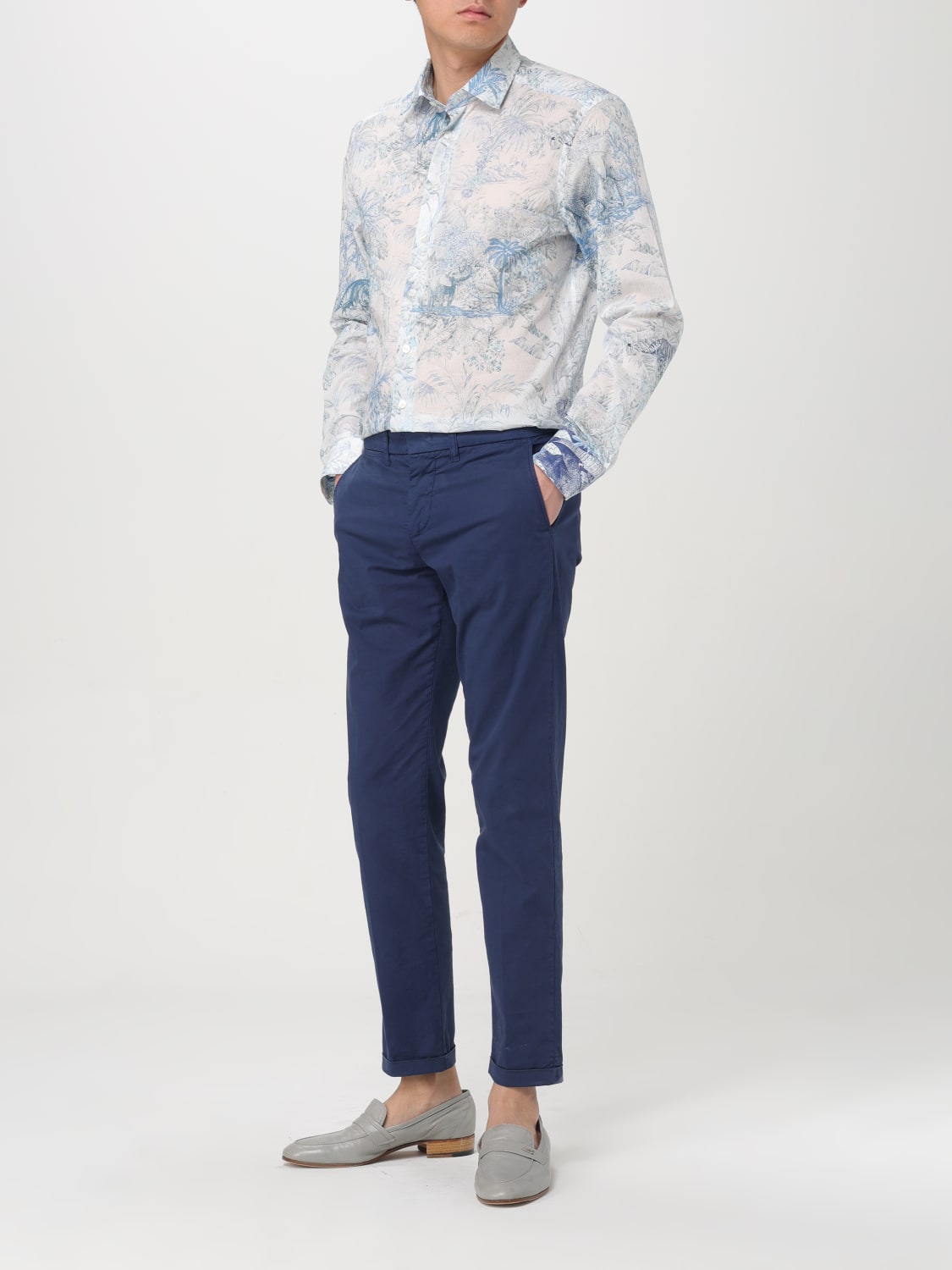 ETRO CHEMISE: Chemise homme Etro, Bleu - Img 2