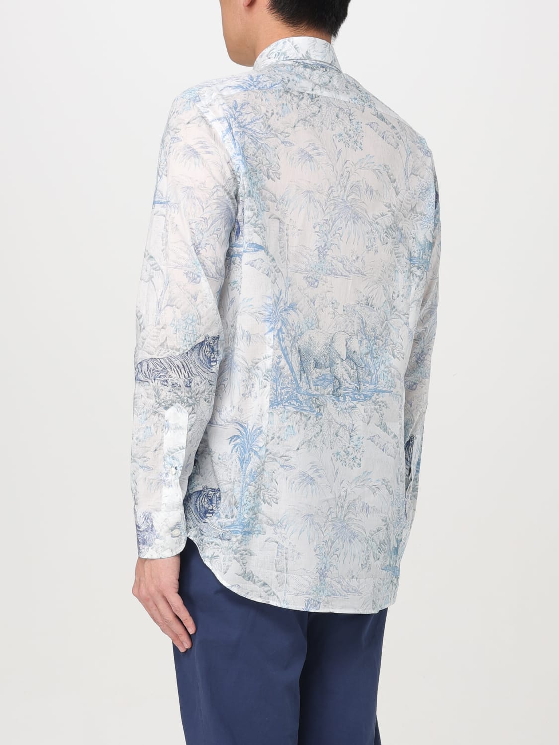 ETRO CHEMISE: Chemise homme Etro, Bleu - Img 3