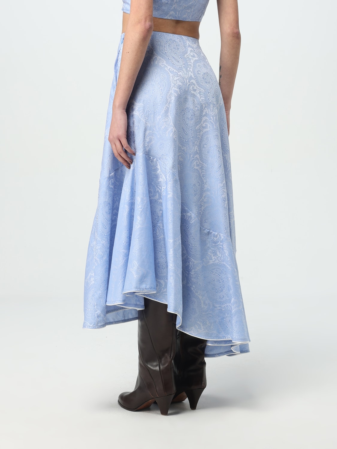 スカート ETRO Woman Skirt Blue WRFA0095AK763 X0888 ETRO: Skirt woman - Blue | Etro skirt WRFA0095AK763 online
