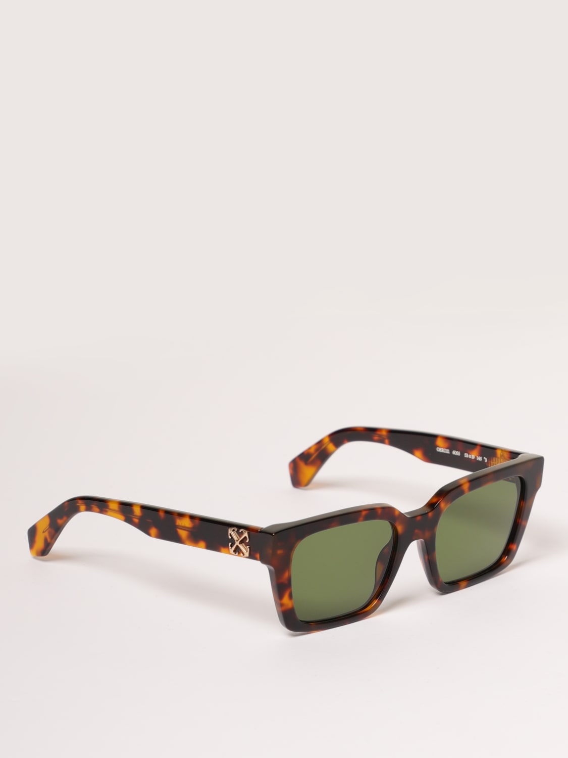 OFF-WHITE SUNGLASSES: Sunglasses men Off-white, Brown - Img 1