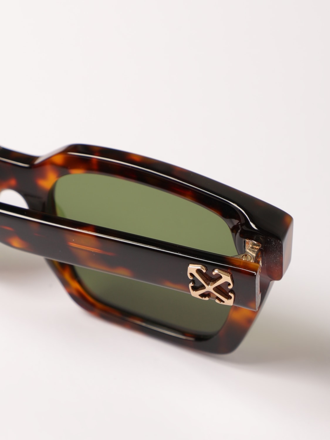 OFF-WHITE SUNGLASSES: Sunglasses men Off-white, Brown - Img 4