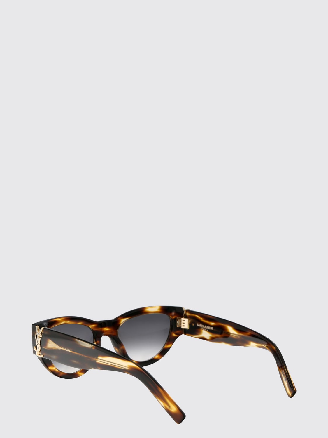 SAINT LAURENT SUNGLASSES: Optical frames woman Saint Laurent, Brown - Img 3