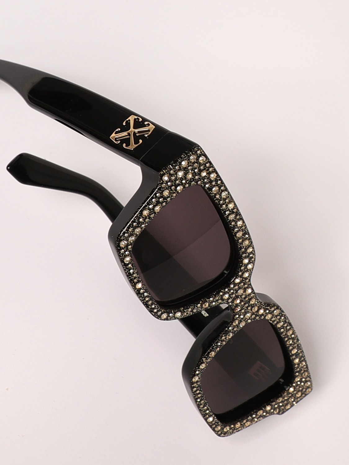 OFF-WHITE 太阳镜: 太阳镜 男士 Off-white, 金色 - Img 4