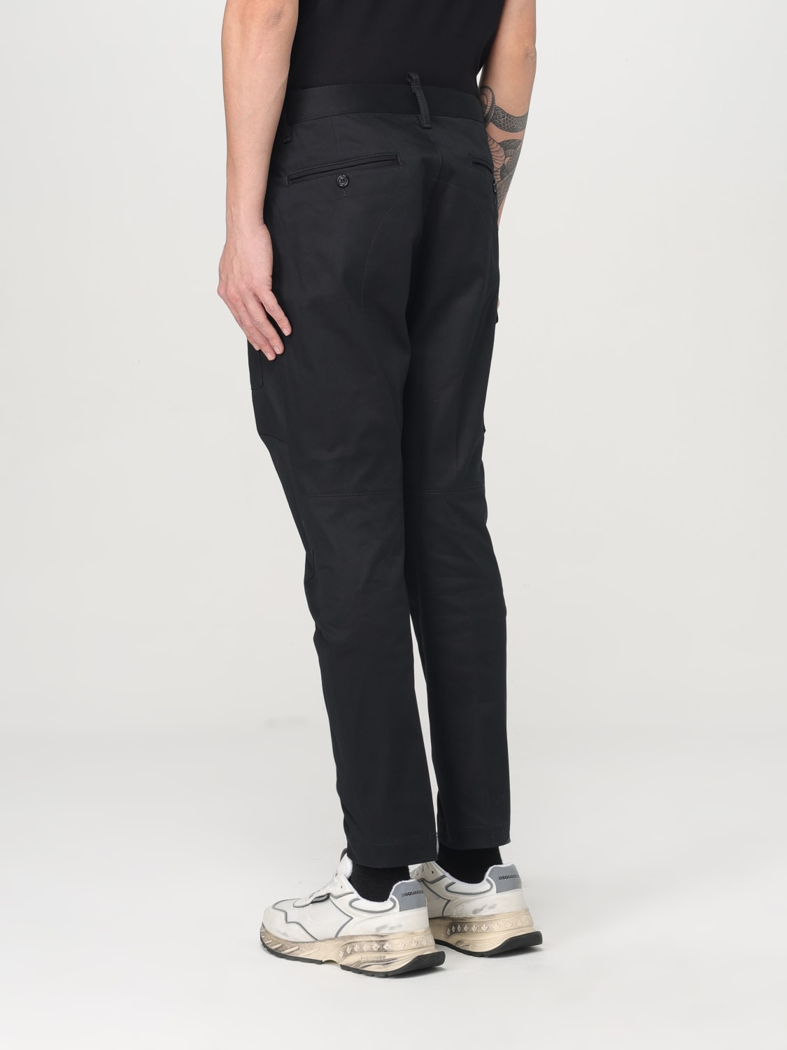 DSQUARED2 HOSE: Hose herren Dsquared2, Schwarz - Img 2