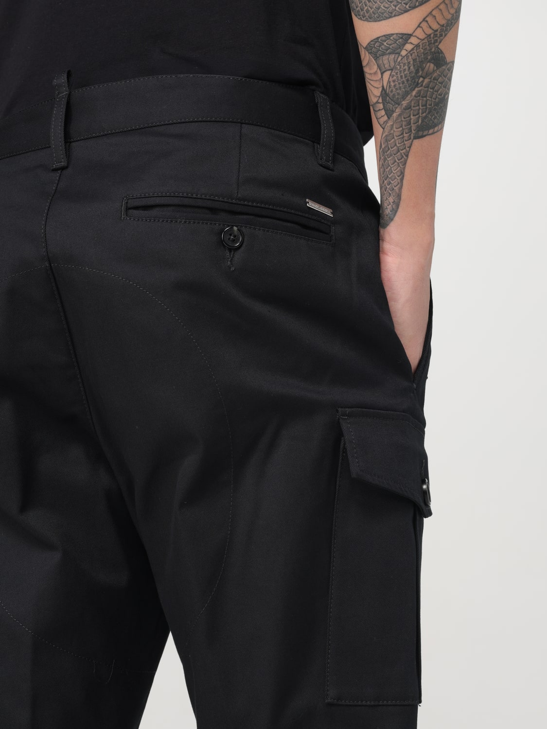 DSQUARED2 HOSE: Hose herren Dsquared2, Schwarz - Img 3