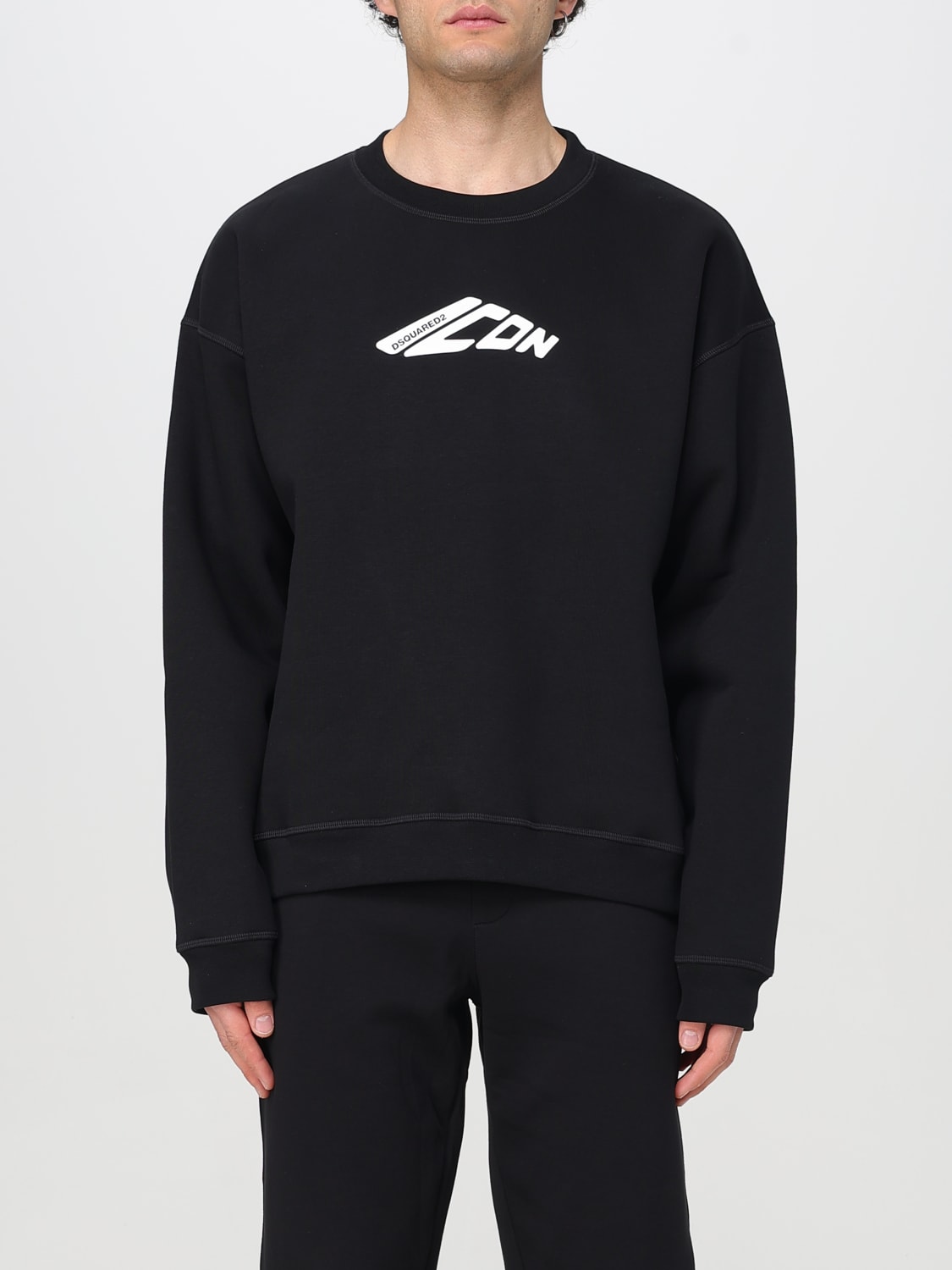 DSQUARED2 SWEATSHIRT: Sweater men Dsquared2, Black - Img 1