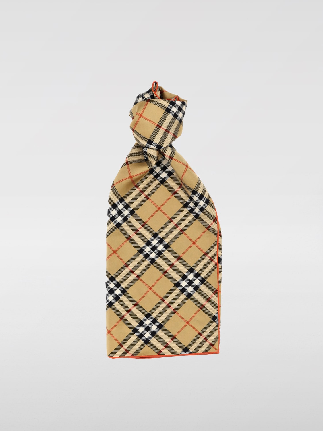 スカーフ BURBERRY Woman Neck scarf Sand 8088140 BURBERRY: Neck scarf woman - Sand | Burberry neck scarf